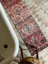 Vintage Persian Runner Rug Sustainable Luxury Home Decor