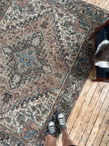 Vintage Persian Area Rug Sustainable Luxury Home Decor