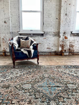 Vintage Persian Area Rug Sustainable Luxury Home Decor