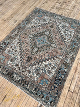 Vintage Persian Area Rug Sustainable Luxury Home Decor