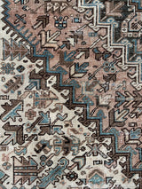 Vintage Persian Area Rug Sustainable Luxury Home Decor