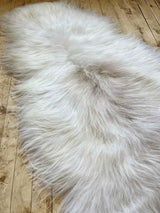Organic Sheepskin Rug at Woven Kin Home Sustainable Home Decor
