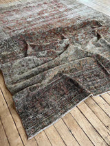 Vintage Persian Area Rug Sustainable Luxury Home Decor