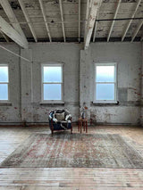 Vintage Persian Area Rug Sustainable Luxury Home Decor