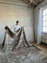Vintage Persian Area Rug Sustainable Luxury Home Decor