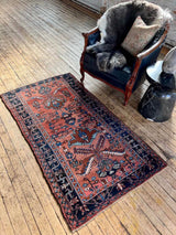 Vintage Persian Area Rug Sustainable Luxury Home Decor