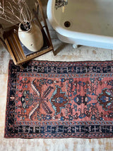 Vintage Persian Area Rug Sustainable Luxury Home Decor