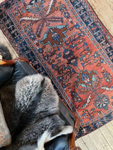 Vintage Persian Area Rug Sustainable Luxury Home Decor