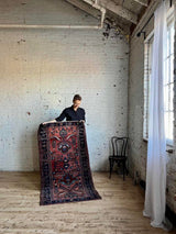 Vintage Persian Area Rug Sustainable Luxury Home Decor