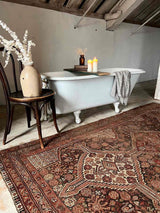 Vintage Persian Area Rug Sustainable Luxury Home Decor