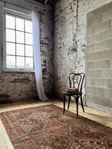 Vintage Persian Area Rug Sustainable Luxury Home Decor