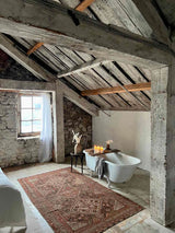 Vintage Persian Area Rug Sustainable Luxury Home Decor