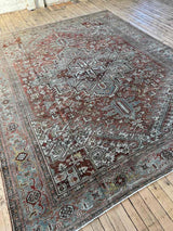 Vintage Persian Area Rug Sustainable Luxury Home Decor