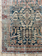 antique vintage area rug sustainable home decor at Woven Kin Home