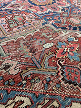 Vintage Persian Area Rug Sustainable Luxury Home Decor