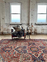 Vintage Persian Area Rug Sustainable Luxury Home Decor