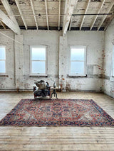 Vintage Persian Area Rug Sustainable Luxury Home Decor