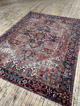 Vintage Persian Area Rug Sustainable Luxury Home Decor
