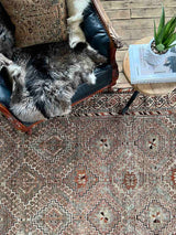 Vintage Persian Hand-knotted Area Rug at Woven Kin Home