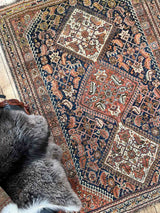 antique Persian area rug at Woven Kin Home sustainable home decor