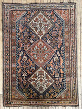 antique Persian area rug at Woven Kin Home sustainable home decor