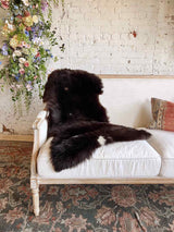 Organic Sheepskin Rug at Woven Kin Home Sustainable Home Decor