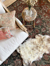 Organic Sheepskin Rug at Woven Kin Home Sustainable Home Decor