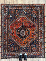 Vintage Persian Area Rug Sustainable Luxury Home Decor