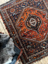 Vintage Persian Area Rug Sustainable Luxury Home Decor