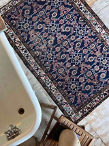 Vintage Persian Area Rug Sustainable Luxury Home Decor