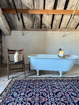 Vintage Persian Area Rug Sustainable Luxury Home Decor