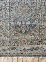 Vintage Persian Area Rug Sustainable Luxury Home Decor