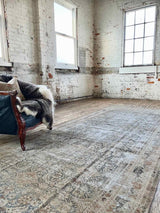 Vintage Persian Area Rug Sustainable Luxury Home Decor