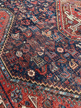 antique Persian rug at Woven Kin Home sustainable home decor