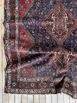 antique Persian rug at Woven Kin Home sustainable home decor