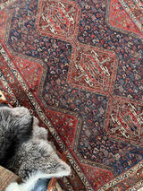 antique Persian rug at Woven Kin Home sustainable home decor