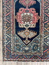 Colorful vintage area rug
