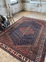 Vintage Persian Area Rug Sustainable Luxury Home Decor