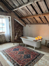 Vintage Persian Area Rug Sustainable Luxury Home Decor