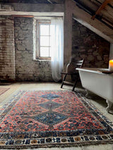 Vintage Persian Area Rug Sustainable Luxury Home Decor