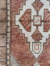 Vintage Turkish mini rug at Woven Kin Home