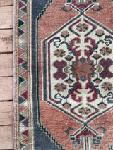 Vintage Turkish mini rug at Woven Kin Home