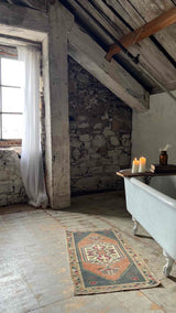 Vintage Turkish mini rug at Woven Kin Home