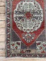 Vintage Turkish mini rug at Woven Kin Home