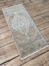 Vintage Turkish mini rug at Woven Kin Home