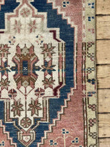 Vintage Turkish mini rug at Woven Kin Home