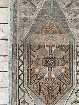 Vintage Turkish mini rug at Woven Kin Home