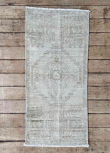 Vintage Turkish mini rug at Woven Kin Home