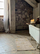 Vintage Turkish mini rug at Woven Kin Home