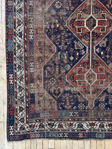 Vintage Persian Area Rug Sustainable Luxury Home Decor